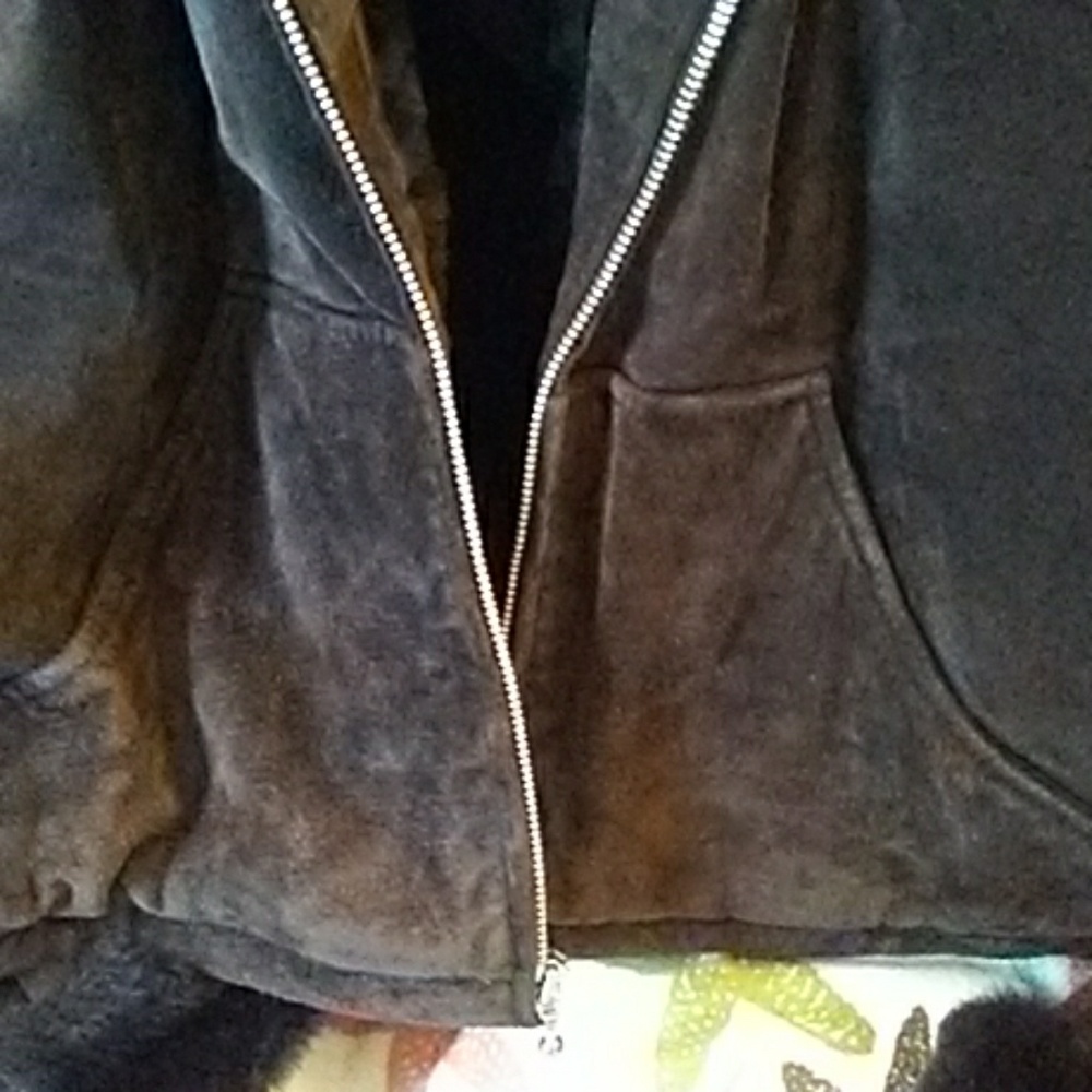 SOLD!! Wilson's suede leather jacket/coat -ladies - Picture 7 of 8